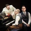 Michael Beckley as Zhdanov, Russell Dixon as Stalin, Terry Mortimer as Prokofiev and Christian McKay as Shostakovich in Master Class