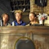 Nicholas Day (Sir Toby Belch), Bruce Mackinnon (Sir Andrew Aguecheek), Felix Hayes (Fabian)