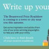 Bruntwood Prize for Playwriting roadshow