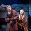Paul Barnhill as the Cook and Eve Polycarpou as Mother Courage