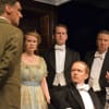 Peter Macqueen as Inspector Goole, Laura Darrall as Sheila Birling, Richard Galazka as Gerald Croft, Peter McGovern as Eric Birling, Roger Delves-Broughton as Arthur Birling