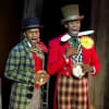 Forrest McClen don (Mr Tambo) and Colman Domingo (Mr Bones)