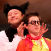 Morgan Philpott (The Cat) and Jack Blumenau as Pinocchio