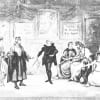 A scene from the original production of Gilbert’s Rosencrantz and Guildenstern in 1891