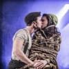 L-R Richard Fleeshman (Bobby Strong), Rosanna Hyland (Hope Cladwell) and Karis Jack (Little Sally)
