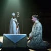 Stephanie Hyam as Joan, David Mara as Bishop and James McArdle as James I