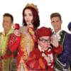 Principal cast of Snow White and the Seven Dwarfs at Manchester Opera House