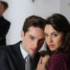 Richard Stirling as Mr Dulcimer, Christopher Leveaux as Julian and Poppy Drayton as Leonora