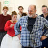 David Troughton and cast in rehearsal