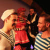 Luke Webber as Prince Daryl, Philip Lawrence as Sally Hawkins, Alex Wood as Long John Silver and Lucas Livesy as Jack Hawkins