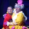 John Partridge (Prince) and Gary Wilmot (Nora Crumble) in Snow White and the Seven Dwarfs – the best-attended Hippodrome panto in a decade
