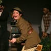 Tom Espiner, Emily Wachter as Vesta Tilley and Caleb Frederick
