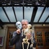 Cut to the bone: David Keller will perform a shortened, one-man version of Hamlet
