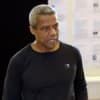 Hugh Quarshie in rehearsal for Othello