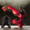 Shobana Jeyasingh's 'Material Men' with dancers Sooraj Subramaniam and Shailesh Bahoran