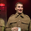 Penelope Freeman as "Sapper Denis Smith" and Gareth Turkington as McCormack