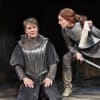 Alexander Hanson (Duke of Buckingham) and Joely Richardson (Queen Margaret)