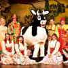 The cast of Jack and the Beanstalk at Lichfield Garrick