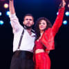 Josh Segarra and Ana Villafañe as Emilio and Gloria Estefan