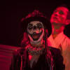 Anna Larkin as the Jester and Cristinel Hogas as Prince Prospero