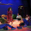 Jessica Hayles (Rosalind) and cast