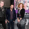 Rachel Hargrave of RDZ PR, Curve chief executive Chris Stafford and Susan McEniff, director of Charity Link