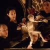 Puppeteers Ben Thompson, Elisa de Grey, Ayve Leventis, John Leader and Craig Leo