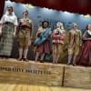 Lila Clements, Shuna Snow, Alicia McKenzie, Isabel Ford, Christine Mackie, Joey Parsad and Sally Armstrong in Whisky Galore