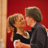 Indra Ové (ensemble) and Peter Hamilton Dyer (Can) in rehearsal for #WeAreArrested