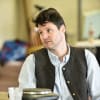 Theo Fraser Steele in rehearsal for Single Spies