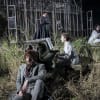 Elgan Llÿr Thomas as Peter Quint, Anita Watson as The Governess, Daniel Alexander Sidhom as Miles and Elen Willmer as Flora