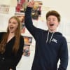 Young people participating in a workshop rehearsal at Derby Theatre