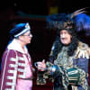 Joe Pasquale (Smee) and John Challis (Captain Hook) in Peter Pan at the Theatre Royal, Nottingham