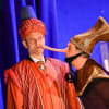 Hugh Dennis and John Marquez in The Messiah, a Birmingham REP production which has transferred to the West End