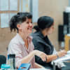 Jude Christian in rehearsals for othellomacbeth in 2018