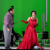Bryn Terfel as Don Pasquale and Olga Peretyatko as Norina