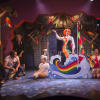 Liam Woodlands-Mooney as Tommy, Ellen Butler as Dora, Mayoress of Rugburn, Laura Blair as Priscilla, Matthew Baldwin as Mother Goose, Christian Andrews as Chester, Christopher Lane as Squire Amos and Briony Rawle as Mephista