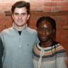 Director Esther Richardson, Billy Harris who plays Callum and and Heather Agyepong who takes the role of Sephy