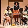 Aasiya Shah as Lune, Renee Bailey as Lea and Nneka Okoye as Nene