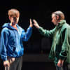 Luke Treadaway with Paul Ritter in The Curious Incident of the Dog in the Night-Time