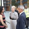 Tamara Rojo with Justine Simons and Sadiq Khan