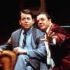 Matthew Borderick and Nathan Lane in The Producers
