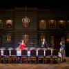 Vncent Franklin as Neil, Eva Pope as Val, Patrick Walshe McBride as Hugo and Grace Hogg-Robinson as Sarah