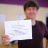 Jake with invite