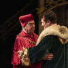 Rod Beattie as Cardinal Wolsey and Jonathan Goad as King Henry VIII