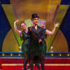 May Tether, Caitlin Townend (in top hat and tails as Dorothy) and Phoebe Richardson
