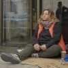 A homeless woman played by Oriana White