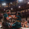 John Hollingworth as Antony and Nadia Nadarajah as Cleopatra