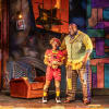 Dylan Collymore as Pinocchio and Tok Morakinyo as Geppetto