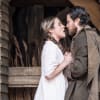 Hannah Saxby as Abigail Williams and Gavin Drea as John Proctor